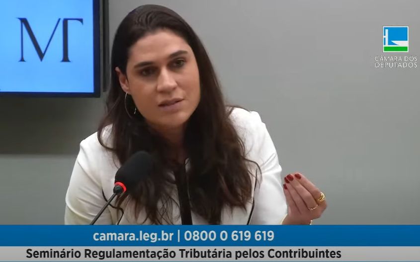 Ana Cristina Assunção na Câmara dos Deputados